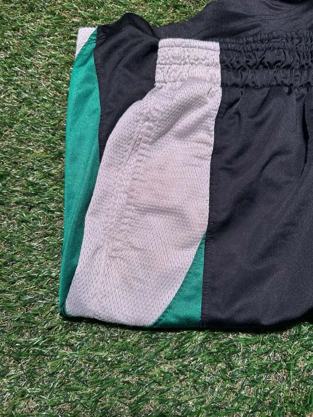 Jordan Basketball Performance Shorts Black Green White Size Medium
